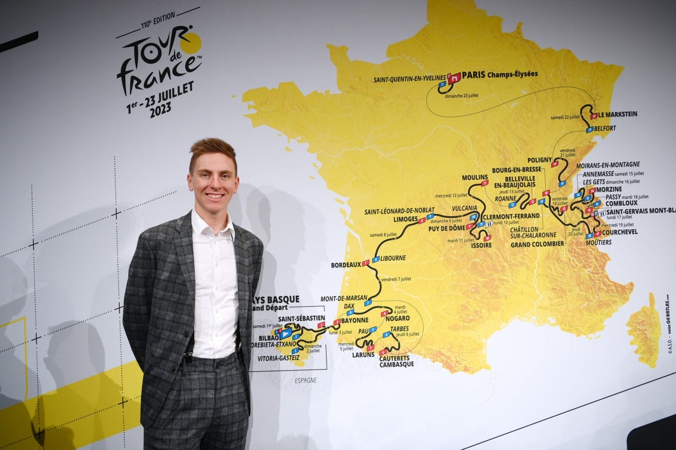 Pogacar, favoriet op de Tour de France 2023