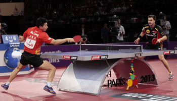 Tischtennis WM: Deutsch-Chinesisches Traum-Doppel