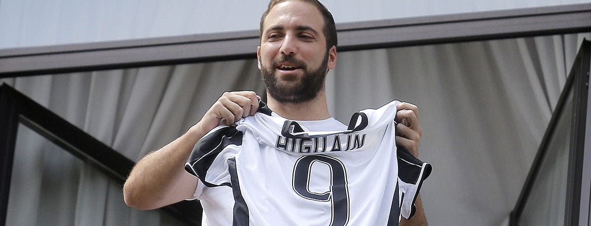 Higuain & Co.: Die teuersten Transfers in der Serie A