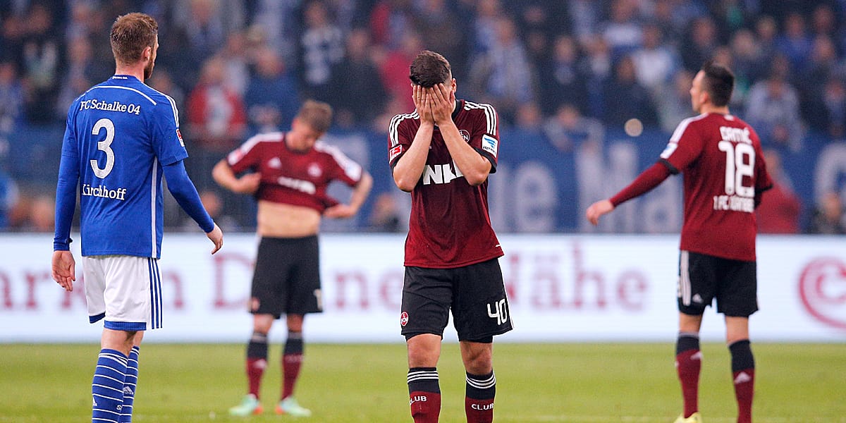 Schalke besiegelte den FCN-Abstieg 2014
