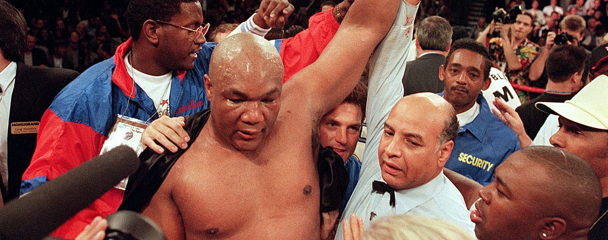 George Foreman, Box-Rekord, Älteste Boxweltmeister