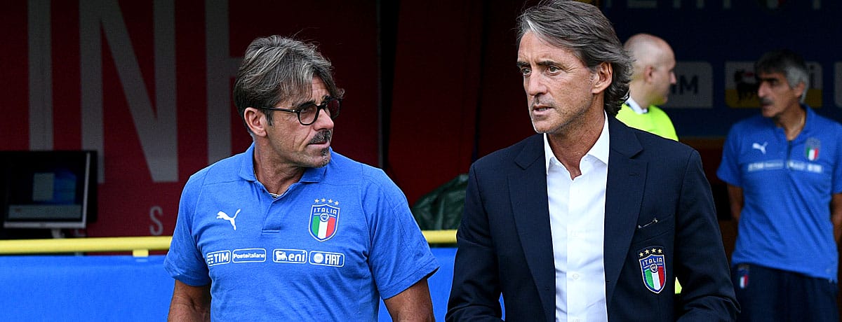 Roberto Mancini, Trainer Italien, Squadra Azzurra