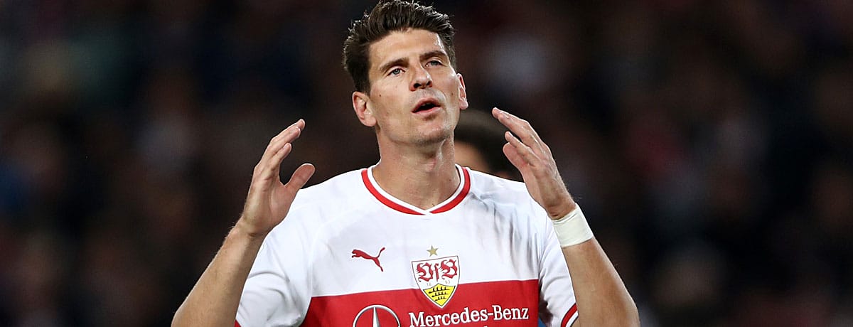 Mario Gomez vom VfB Stuttgart.