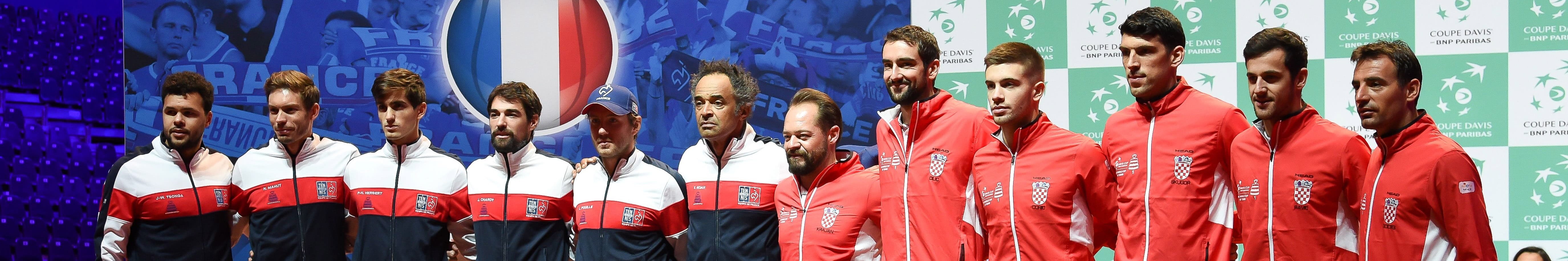 Davis Cup-Finale: Kroatien in Frankreich im Vorteil