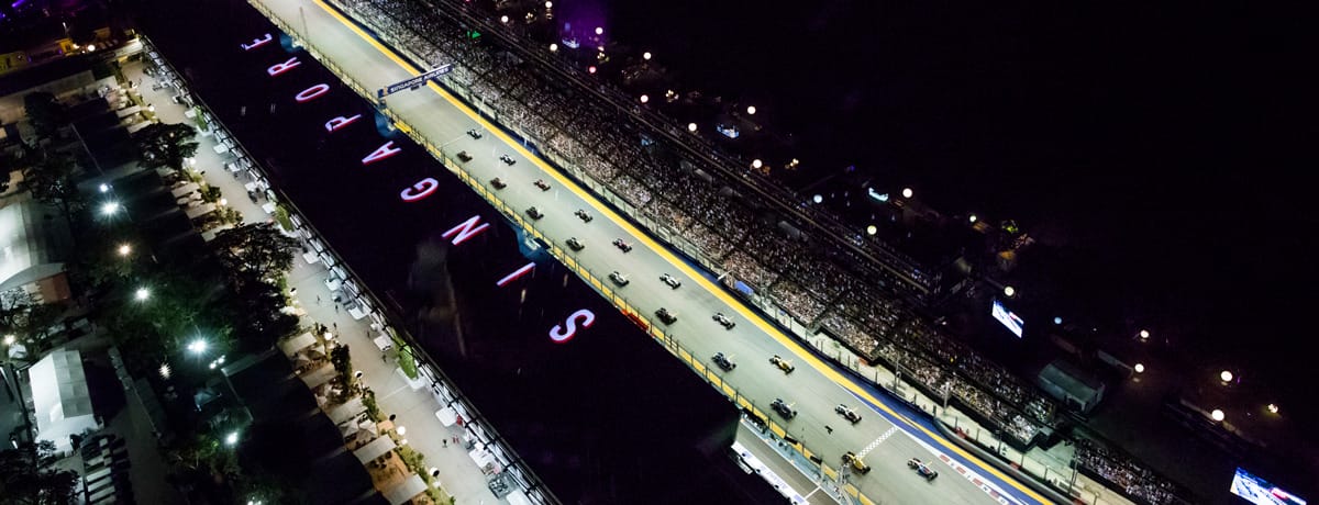 Formel 1 Singapur: Nur Weltmeister glänzen im Schatten der Nacht