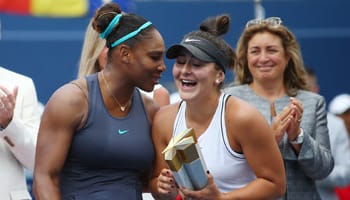 US Open: Nächster Rekordversuch von Williams im Duell der Generationen