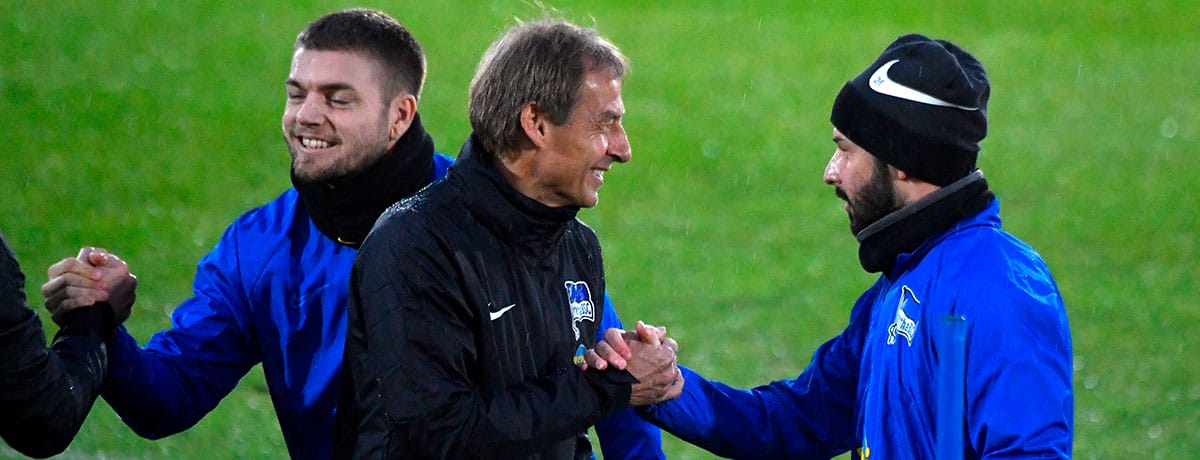 Hertha BSC: Spezialwetten zum Trainer-Comeback von Klinsmann
