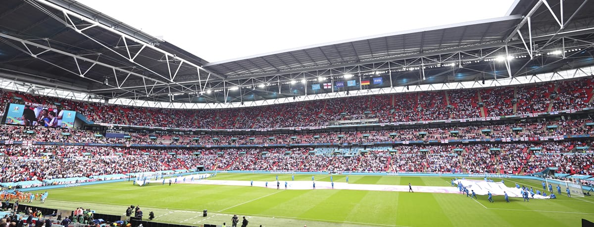England - Dänemark: Three Lions im Bring it Home-Modus