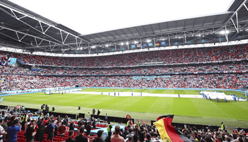 England - Dänemark: Three Lions im Bring it Home-Modus