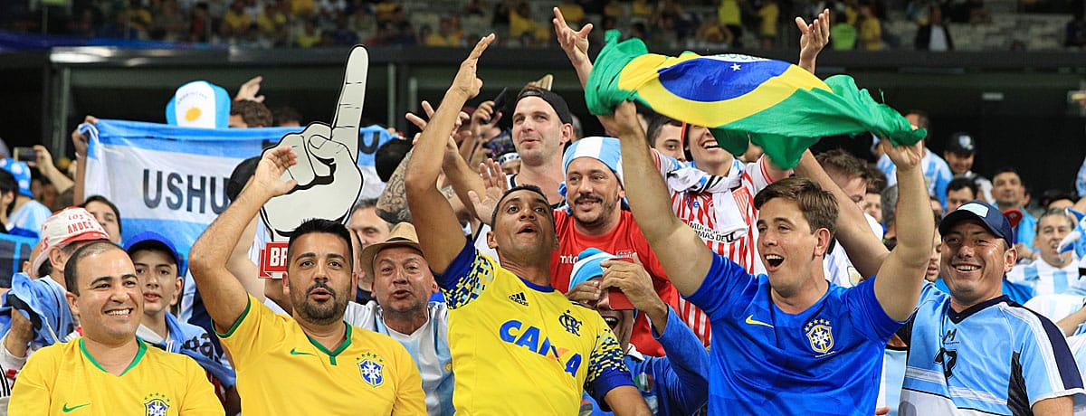 Argentinien - Brasilien Finale Copa America
