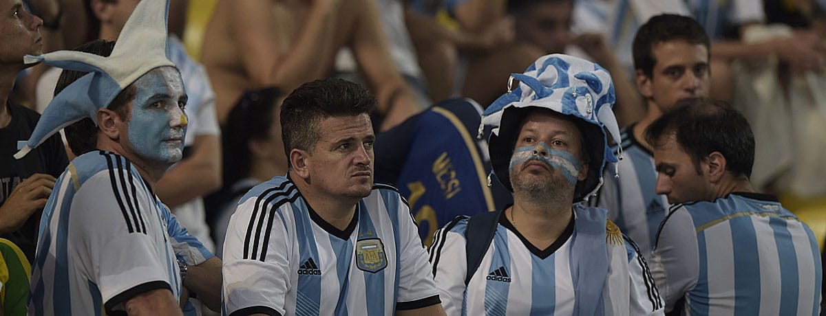 Messi im Argentinien-Trikot: Eine lange Liste voller Turnier-Enttäuschungen