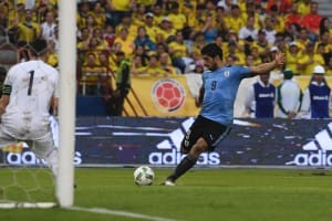 Luis Suárez y su récord goleador con Uruguay (infografía)