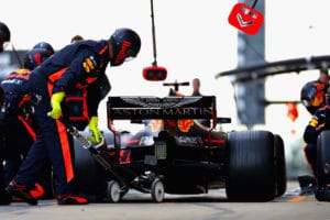 Coches y neumáticos en Fórmula Uno