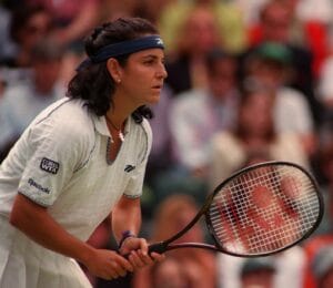 Wimbledon Tennis. Arantxa Sanchez Vicario