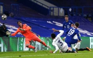 File photo dated 05-05-2021 of Chelsea's Mason Mount scoring against Real Madrid. Chelsea beat Real Madrid 2-0 for a 3-1 aggregate win to set up a clash with Manchester City in the Champions League final. Picture date: Wednesday May 5, 2021. Issue date: T