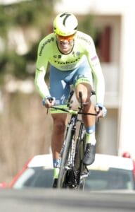 Conflans-Sainte-Honorine, France. 06th Mar, 2016. Alberto Contador (Team Tinkoff) during the prologue of Paris - Nice March 6, 2016 in Conflans-Sainte-Honorine, France Credit:  Laurent Lairys/Agence Locevaphotos/Alamy Live News