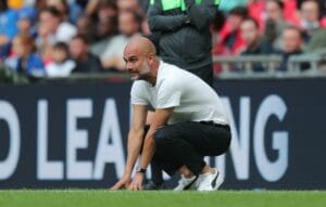 PEP GUARDIOLA MANCHESTER CITY MANAGER