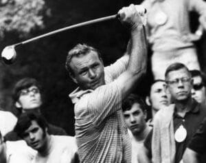 Arnold Palmer, American golfer, at the Westchester Open, New York, July 31, 1970. CSU Archives/Courtesy Everett Collection