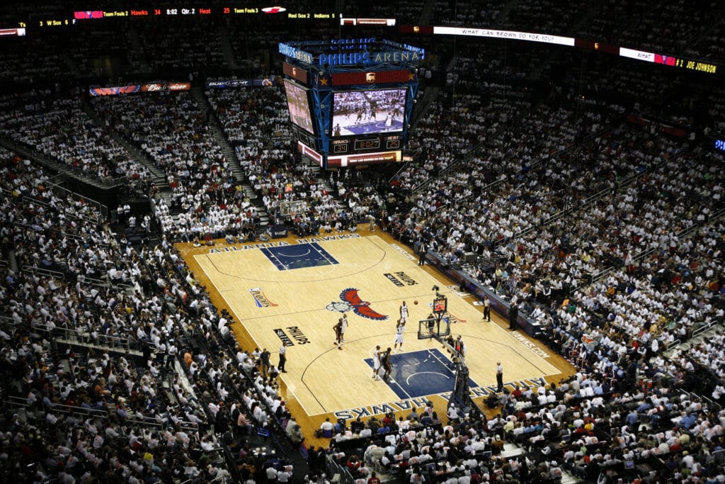 NBA 2009 Playoffs, Atlanta Hawks v Miami Heat, Philips Arena, Atlanta, Georgia, USA