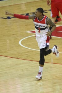 WASHINGTON, DC - DECEMBER 12: Bradley Beal pictured as the Washington Wizards beat the Los Angeles Clippers 104 to 96 during the 2014-15 NBA regular season on December 12, 2014. Credit: mpi34/MediaPunch