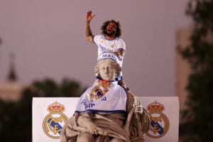 Real Madrid Celebrate Winning La Liga Santander