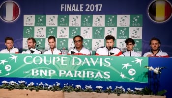Finale de la Coupe Davis : Pariez sur France - Belgique