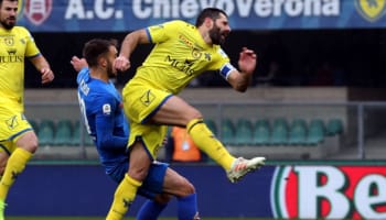 Chievo-Sampdoria, Pellissier saluta il Bentegodi