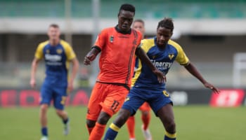 Spezia-Verona, 20a giornata Serie A 2021-22, Emmanuel Gyasi e Adrien Tameze