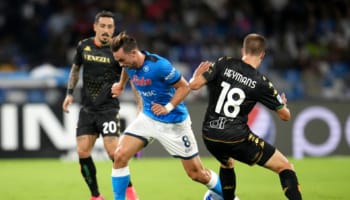 Venezia-Napoli, 24a giornata Serie A 2021-22, Fabian Ruiz e Daan Heymans