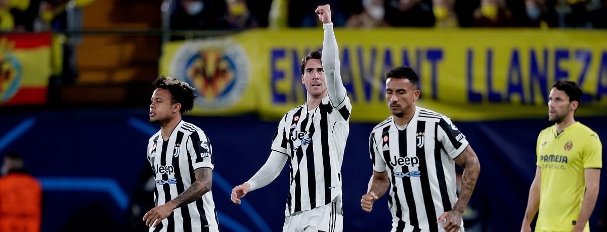 Juventus-Villarreal ottavi di finale Champions League gara di ritorno