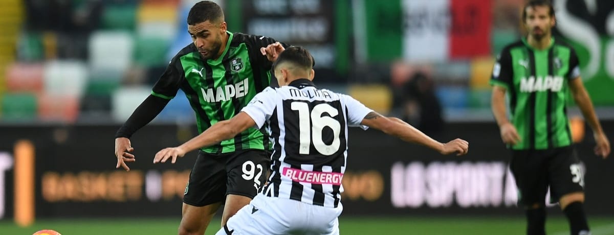 Sassuolo-Udinese: i neroverdi cercano il ritorno alla vittoria