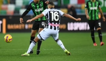 Sassuolo-Udinese: i neroverdi cercano il ritorno alla vittoria