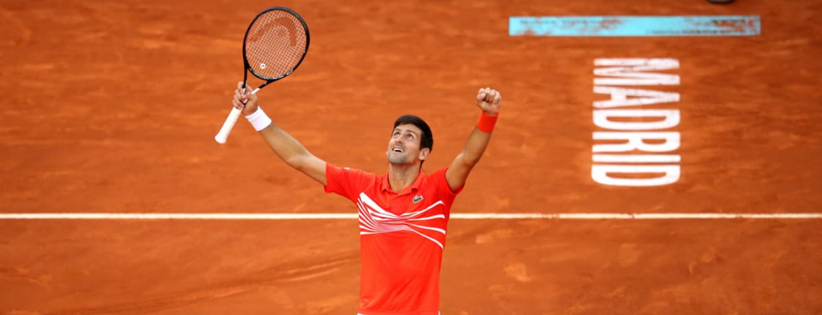 Pronostici tennis oggi: quote scommesse ATP Madrid 2022, con Djokovic