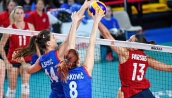 Nations League volley femminile 2022 Usa-Serbia