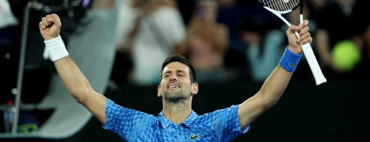 Pronostici tennis oggi: Australian Open, Djokovic a caccia dei sedicesimi