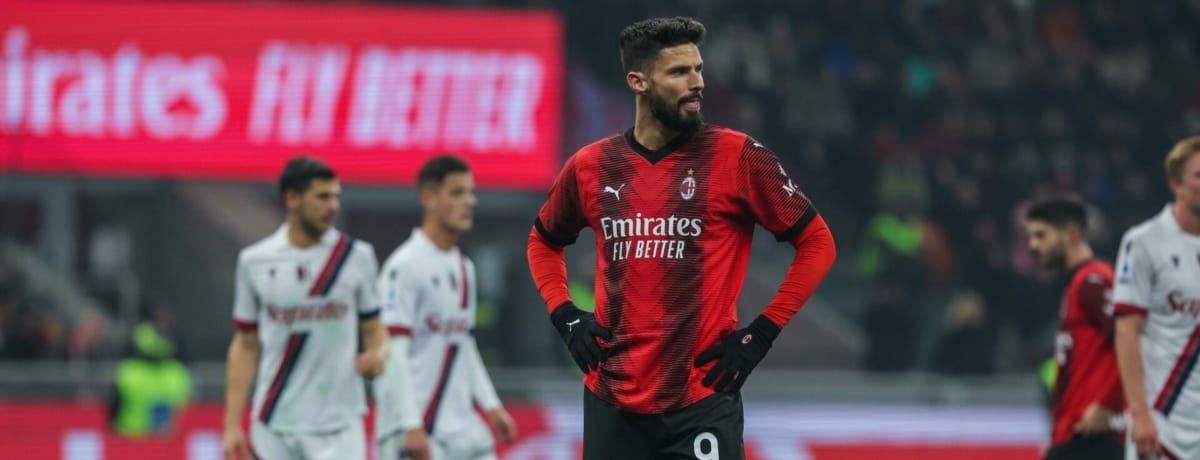 Frosinone-Milan: Giroud unico terminale offensivo per il Diavolo