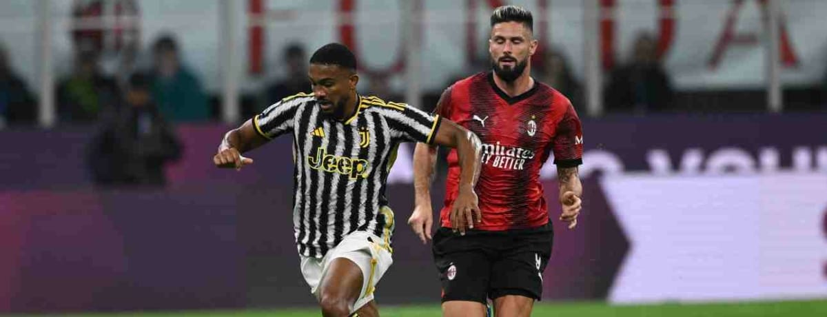 Juventus-Milan: rossoneri senza gli squalificati Calabria e Theo Hernandez