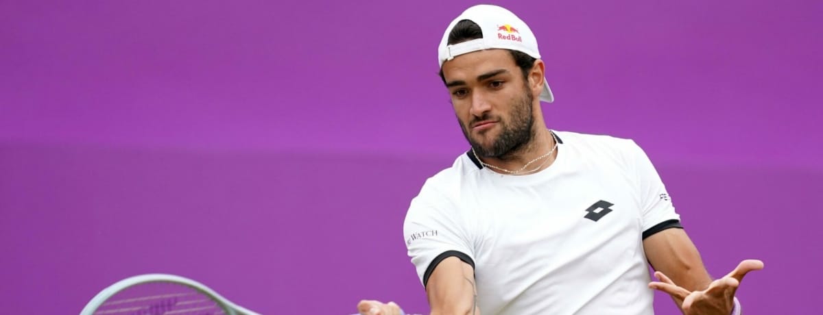 Pronostici tennis oggi: Berrettini favorito contro Galan in Svizzera