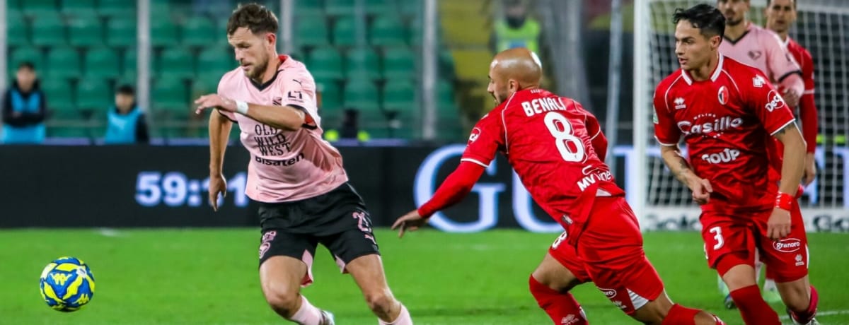 Palermo-Modena: rosanero favoriti